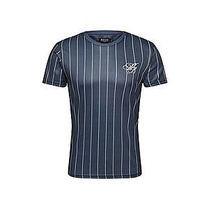 BURTON MENSWEAR LONDON Tričko 'Navy Pinstripe T-Shirt in' námornícka modrá vyobraziť