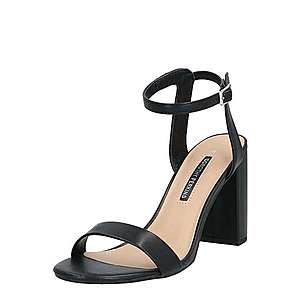 Dorothy Perkins Remienkové sandále 'Shimmer' čierna vyobraziť