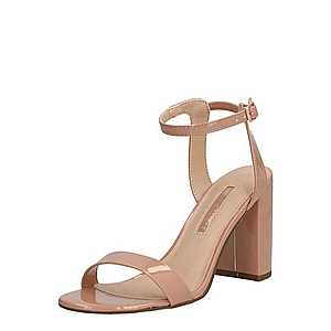 Dorothy Perkins Remienkové sandále 'Shimmer' Heeled Sandal' ružová vyobraziť