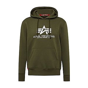 ALPHA INDUSTRIES Mikina biela / olivová vyobraziť