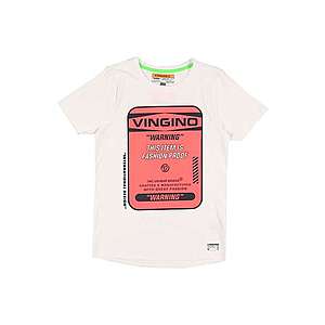 VINGINO Tričko 'Hagi' ružová / biela / čierna vyobraziť