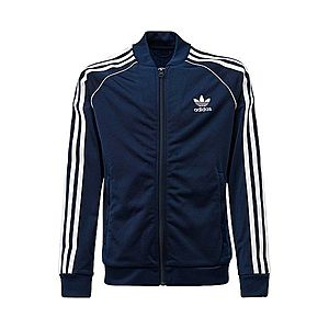 ADIDAS ORIGINALS Prechodná bunda biela / námornícka modrá vyobraziť