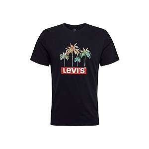 LEVI'S Tričko 'GRAPHIC CREWNECK TEE' zmiešané farby / čierna vyobraziť