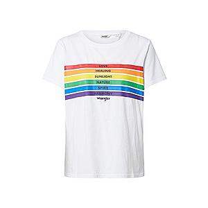 WRANGLER Tričko 'Pride' biela vyobraziť