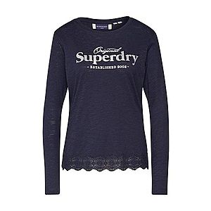 Superdry Tričko námornícka modrá vyobraziť