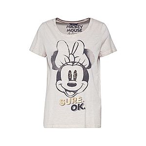 PRINCESS GOES HOLLYWOOD Tričko 'Disney Minnie' čierna / béžová vyobraziť