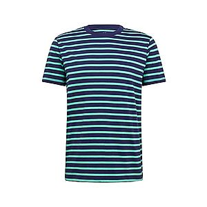GAP Tričko 'CLASSIC T STRP' zelená / námornícka modrá vyobraziť