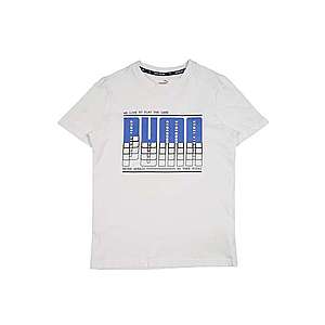 PUMA Funkčné tričko 'Active Sports Graphic Tee B' biela vyobraziť