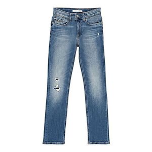 Calvin Klein Jeans Džínsy 'SLIM MNGRM LIGHT DESTR STR' modrá denim vyobraziť