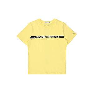 Calvin Klein Jeans Tričko žltá vyobraziť