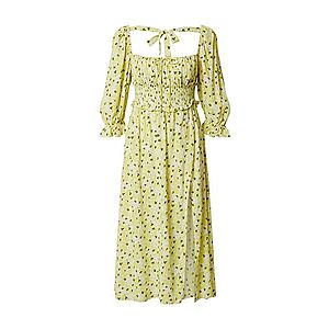 For Love & Lemons Letné šaty 'Chrysanthemum' žltá / biela / čierna vyobraziť