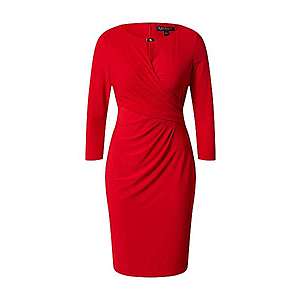 Lauren Ralph Lauren Kokteilové šaty 'CARLONDA' červená vyobraziť