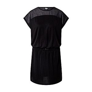 Urban Classics Šaty 'Ladies Tech Mesh Modal Dress' čierna vyobraziť