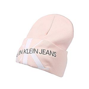 Calvin Klein Jeans Čiapky 'CKJ NYCK BEANIE' ružová vyobraziť