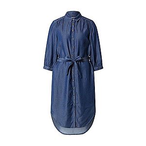 Soft Rebels Košeľové šaty modrá denim vyobraziť