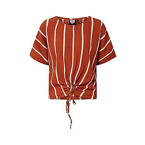 CATWALK JUNKIE Tričko 'TP Palermo' oranžovo červená / biela vyobraziť