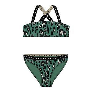 Shiwi Bikiny 'luxe leopard' zelená vyobraziť