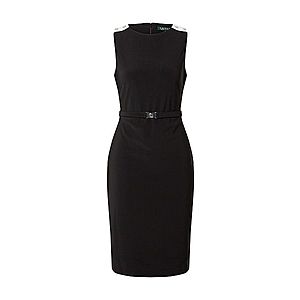 Lauren Ralph Lauren Puzdrové šaty 'STIELER-SLEEVELESSDAY' čierna vyobraziť