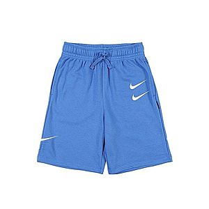 Nike Sportswear Nohavice 'SWOOSH' biela / svetlomodrá vyobraziť