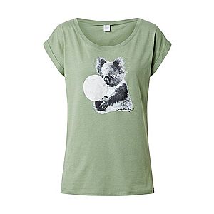 Iriedaily Tričko 'Koala Bubble' olivová / biela / sivá vyobraziť