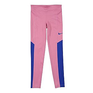 NIKE Športové nohavice 'TROPHY' modrá / ružová vyobraziť