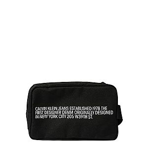 Calvin Klein Jeans Hygienická taška biela / čierna vyobraziť