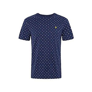 Lyle & Scott Tričko biela / námornícka modrá vyobraziť