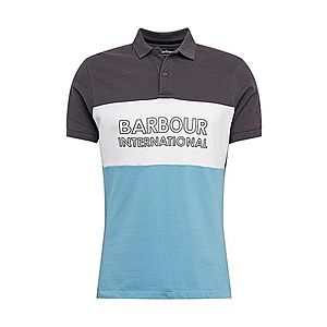 Barbour International Tričko 'B.intl Bold' modrá / tmavosivá / biela vyobraziť