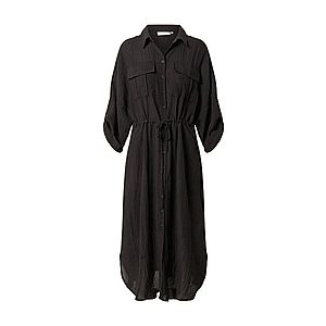 minimum Košeľové šaty 'Spinosia' čierna vyobraziť