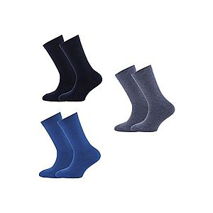 EWERS Ponožky sivá melírovaná / čierna / námornícka modrá vyobraziť