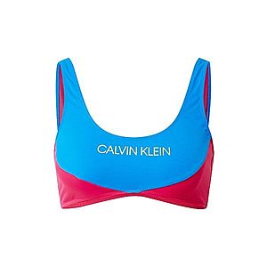 Calvin Klein Swimwear Bikinový top kráľovská modrá / purpurová / žltá vyobraziť