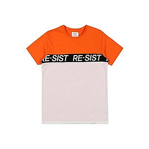 STACCATO Tričko biela / oranžová vyobraziť