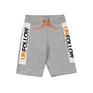 STACCATO Nohavice sivá / čierna / biela / oranžová vyobraziť
