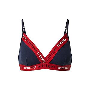 Tommy Hilfiger Underwear Podprsenka 'Triangle' červená / námornícka modrá vyobraziť