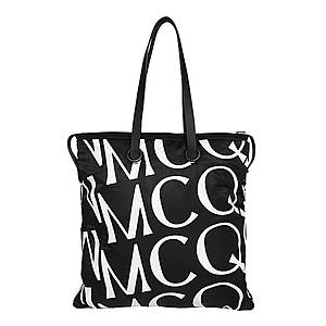 McQ Alexander McQueen Shopper biela / čierna vyobraziť