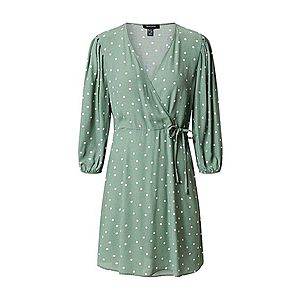 NEW LOOK Šaty zelená / biela vyobraziť