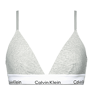 Calvin Klein - Unlined triangle sivá podprsenka-L vyobraziť