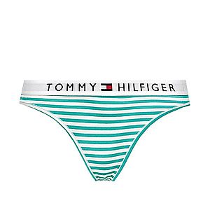TOMMY HILFIGER - Iconic cotton stripes tangá z organickej bavlny -XS vyobraziť