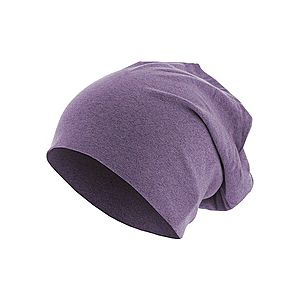Master Dis Heather Jersey Beanie purple - One Size vyobraziť