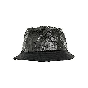 Urban Classic Crinkled Paper Bucket Hat black - One Size vyobraziť