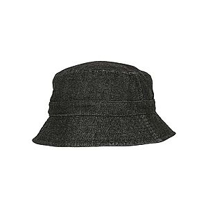 Urban Classics Denim Bucket Hat black/grey - One Size vyobraziť