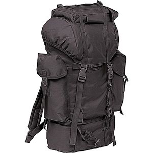 Urban Classics Brandit Nylon Military Backpack black - One Size vyobraziť