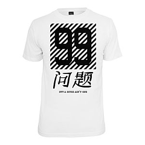 Mister Tee Chinese Problems T-Shirt white - L vyobraziť