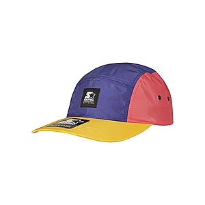Urban Classics Starter Multicolored Logo Patch Jockey Cap pink/blue/orange - One Size vyobraziť