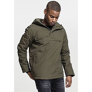 Urban Classics Padded Pull Over Jacket olive - L vyobraziť