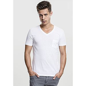 Urban Classics V-Neck Pocket Tee white - L vyobraziť