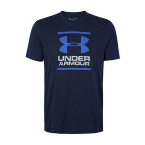 UNDER ARMOUR Funkčné tričko 'GL Foundation' námornícka modrá / tmavomodrá / svetlosivá vyobraziť