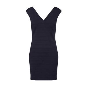 Mela London Kokteilové šaty 'V NECK STRETCH BODYCON' námornícka modrá vyobraziť