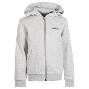 ADIDAS PERFORMANCE Športová mikina so zipsom čierna / sivá melírovaná vyobraziť