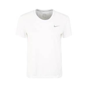 NIKE Funkčné tričko 'MILER' biela vyobraziť